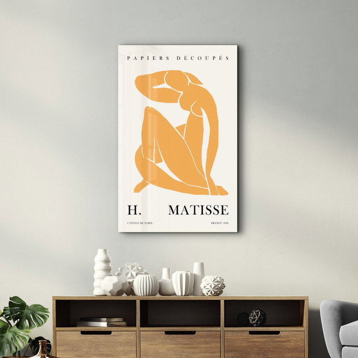 Wallity Pintura Decorativa de Vidrio Templado Multicolor 46 x 72 cm